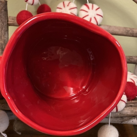 NEW Rae Dunn "CANDY CANES & SYRUP" RED MUG - Picture 6 of 7